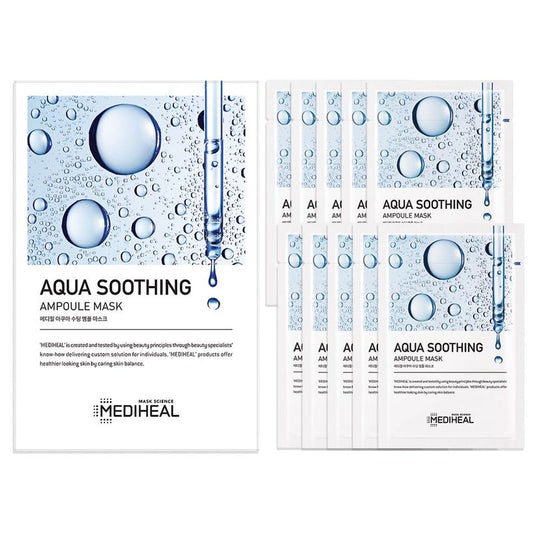 Mediheal - Aqua Soothing Ampoule Mask (1pc)