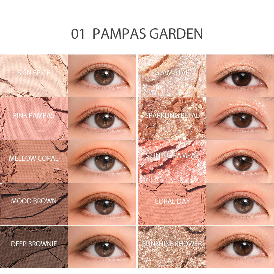 Rom&nd - Better Than Palette The Secret Garden (6 Palettes)