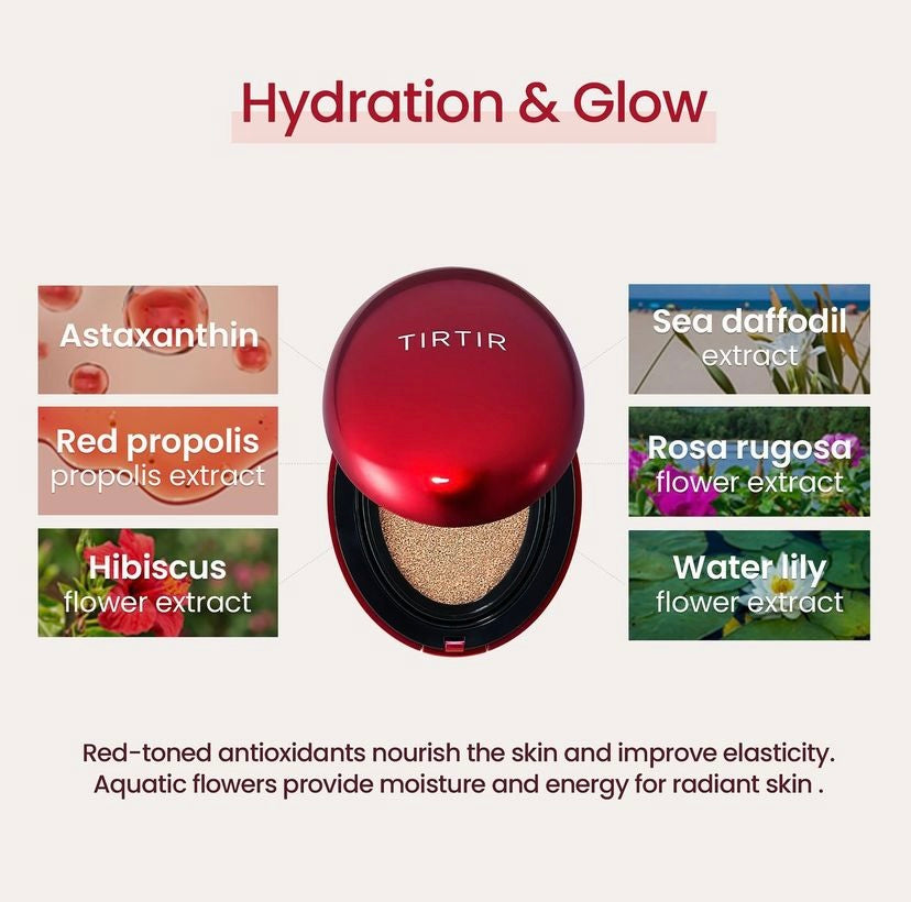 TIRTIR - Mask Fit Red Cushion - (6 Colours) 18g