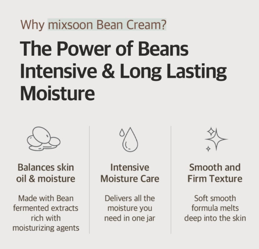 Mixsoon Bean Cream (50ml)