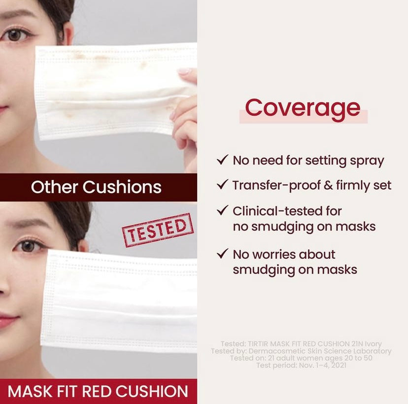 TIRTIR - Mask Fit Red Cushion - (6 Colours) 18g