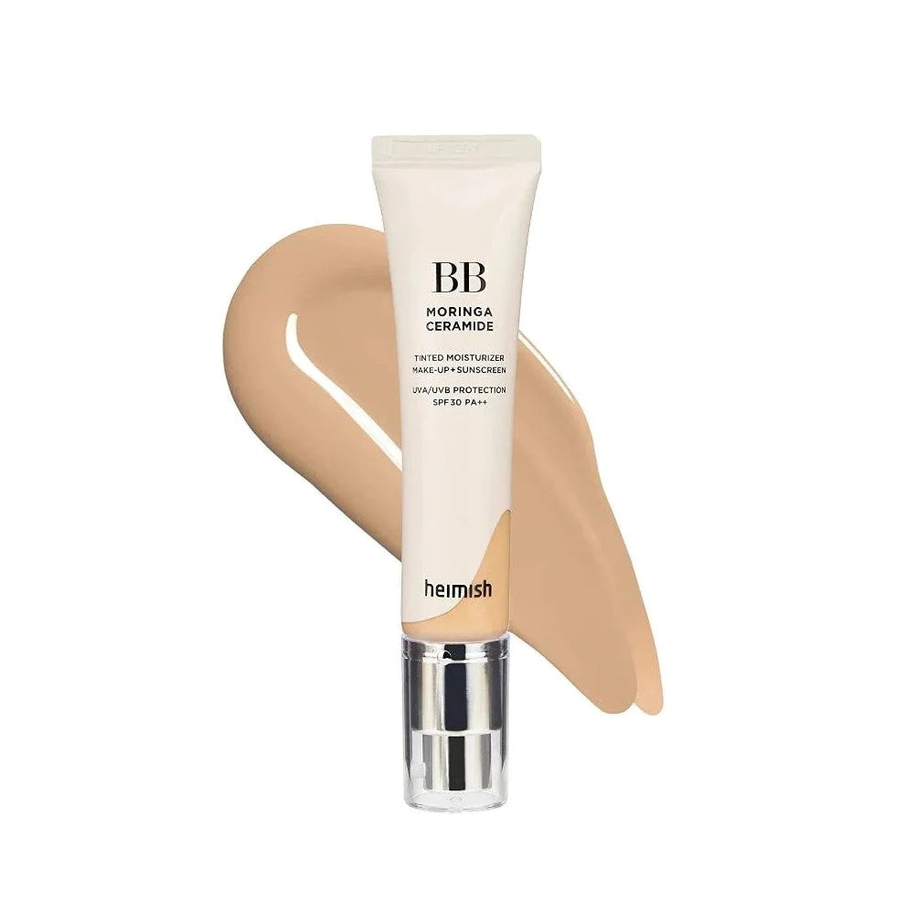 Heimish - Moringa Ceramide BB Cream - 7 Colours (30ml)