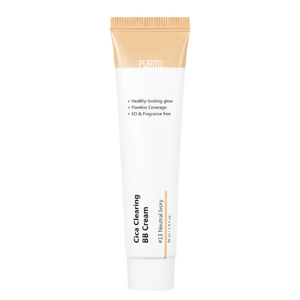 PURITO Cica Clearing BB Cream - (6 Shades)